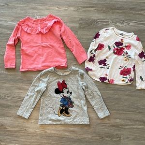 4t sweatshirt / long sleeve tee mix